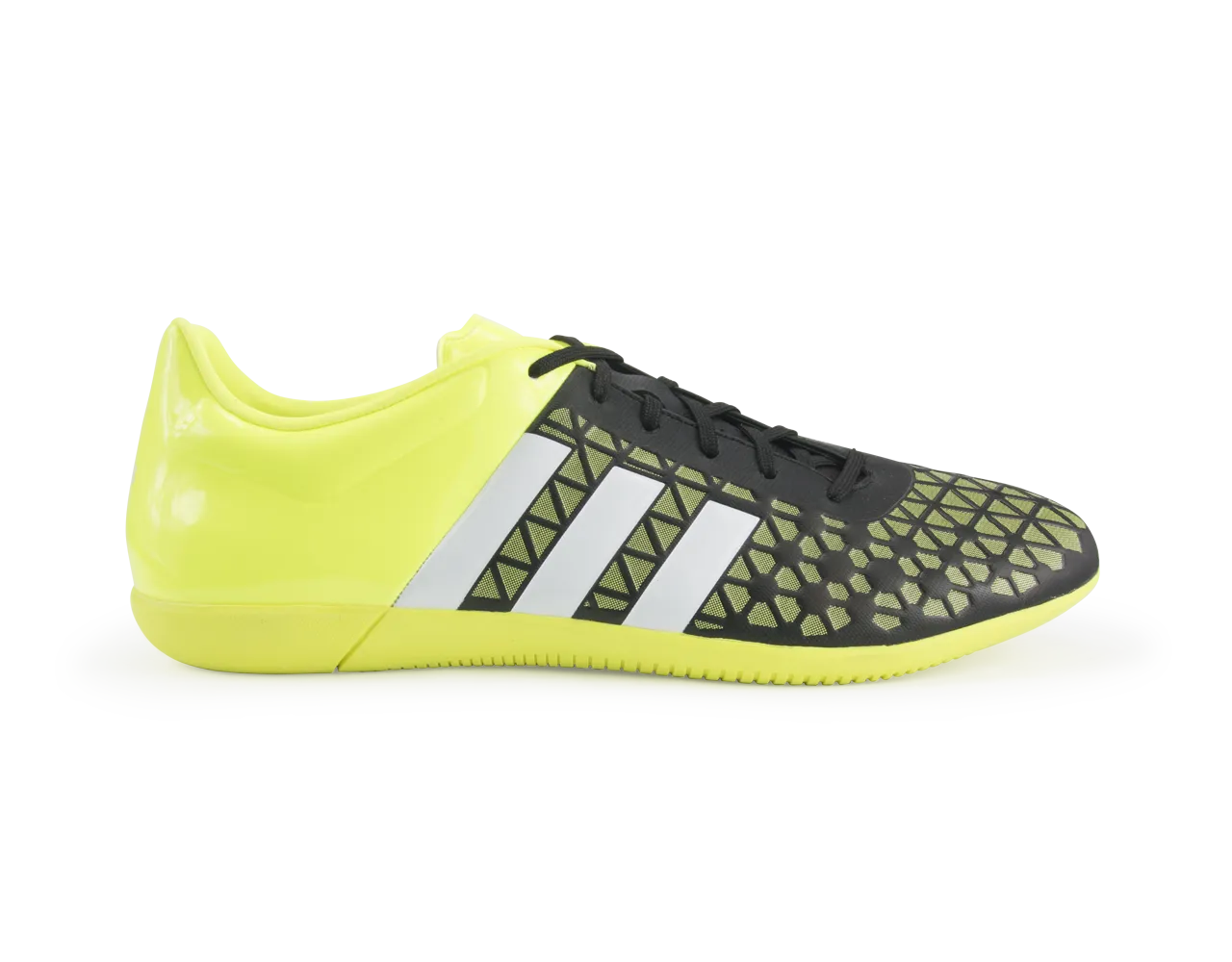 adidas Men's ACE 15.3 Indoor Soccer Shoes Solar Yellow/Solar Yellow/Black