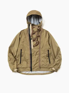 Air Circulation System Rain Jacket Coyote