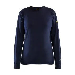 Blaklader 3467 Women'' Flame-Resistant T-Shirt Long Sleeves