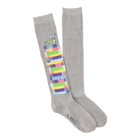 Book Worm Socks Women's Knee High Sock