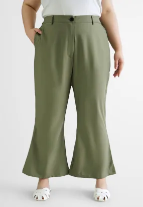 Edna Bell Bottom Work Pants