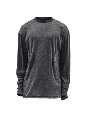 ezkutu longsleeve cold dyed grey