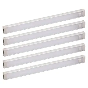 LED Under Cabinet Lighting Kit, Warm White, 5-Bar, 9-Inch