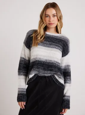 Slouchy Sweater - Warm Grey Ombre